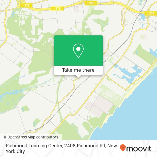 Mapa de Richmond Learning Center, 2408 Richmond Rd