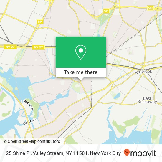 25 Shine Pl, Valley Stream, NY 11581 map