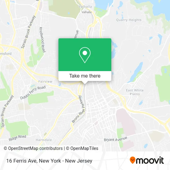 16 Ferris Ave map