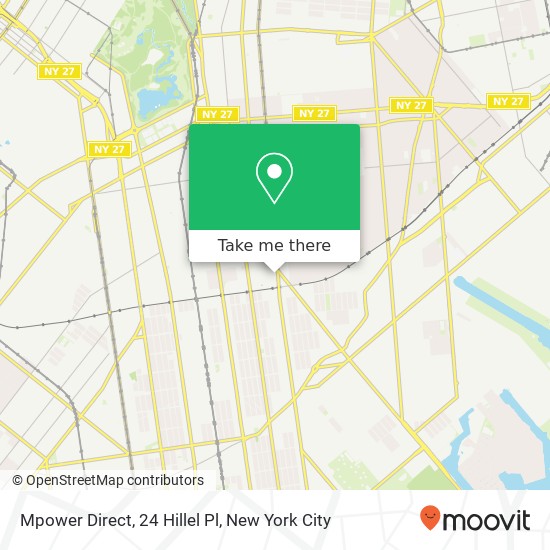 Mapa de Mpower Direct, 24 Hillel Pl
