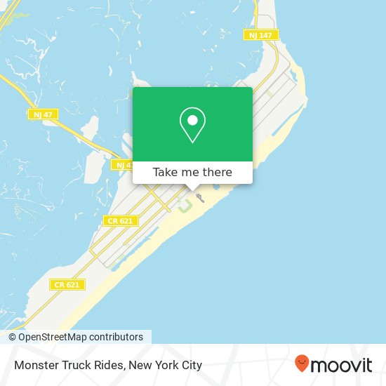 Monster Truck Rides map