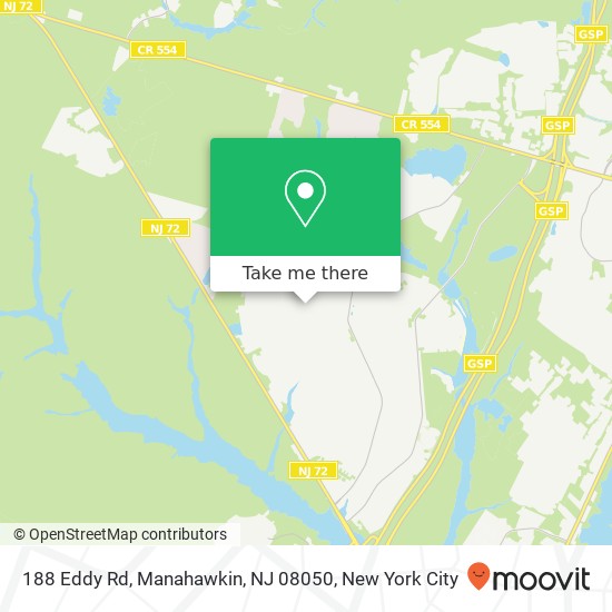 188 Eddy Rd, Manahawkin, NJ 08050 map