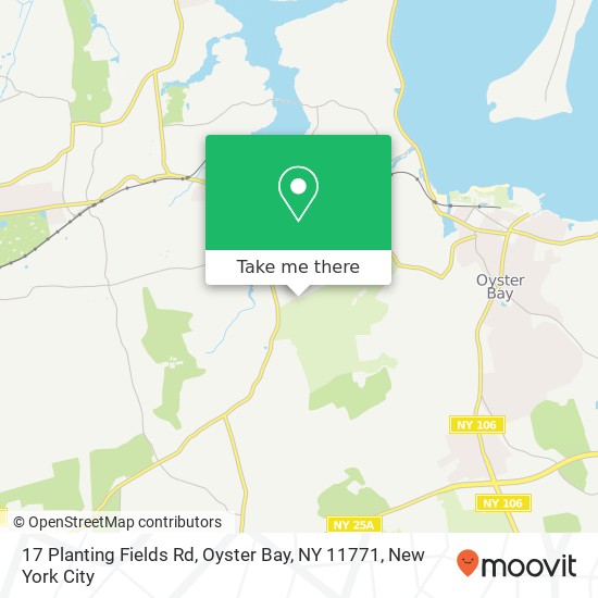 17 Planting Fields Rd, Oyster Bay, NY 11771 map