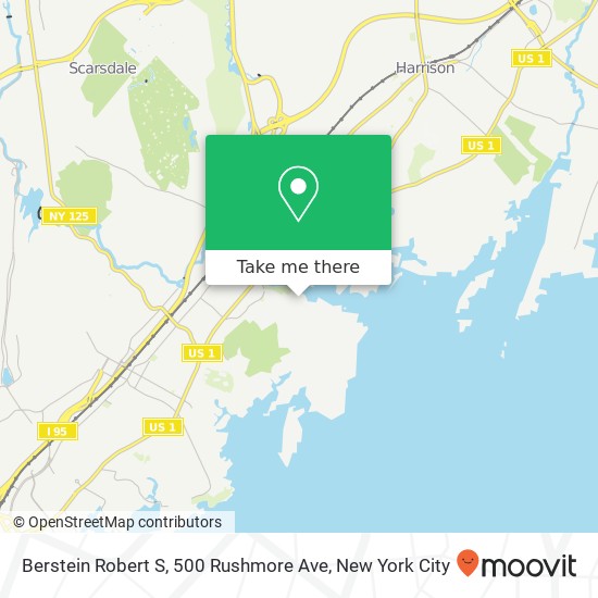 Mapa de Berstein Robert S, 500 Rushmore Ave