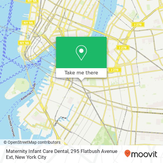 Maternity Infant Care Dental, 295 Flatbush Avenue Ext map