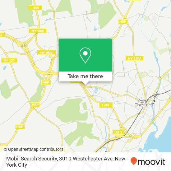 Mapa de Mobil Search Security, 3010 Westchester Ave