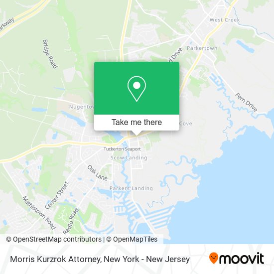 Morris Kurzrok Attorney map