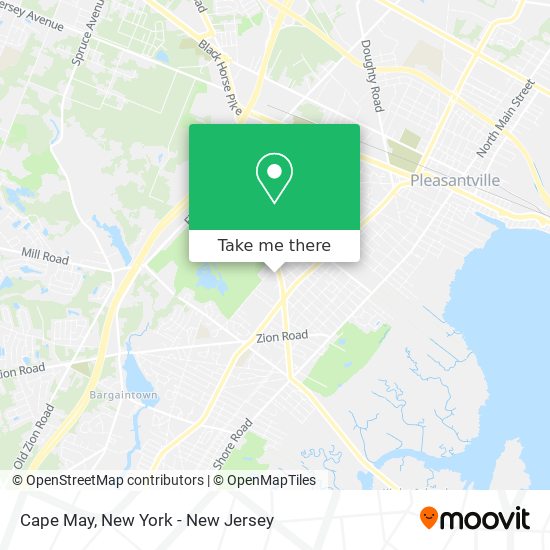 Cape May map