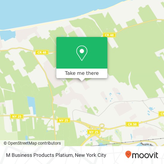 M Business Products Platium map