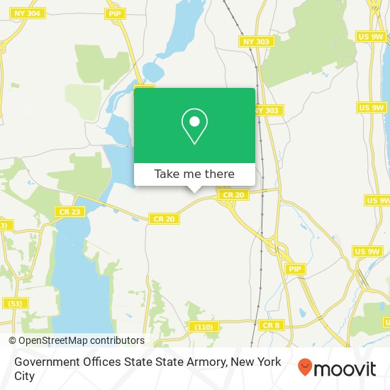 Mapa de Government Offices State State Armory