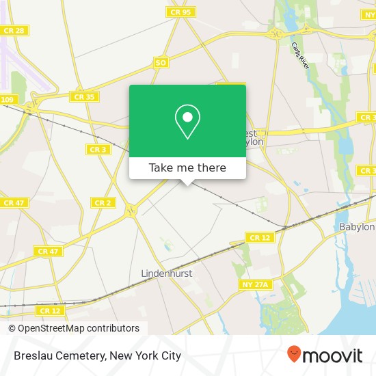 Breslau Cemetery map