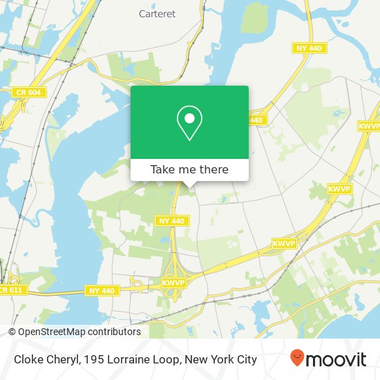 Mapa de Cloke Cheryl, 195 Lorraine Loop