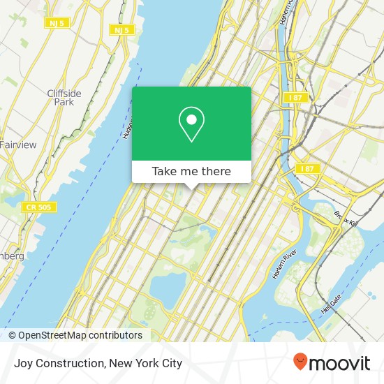 Mapa de Joy Construction