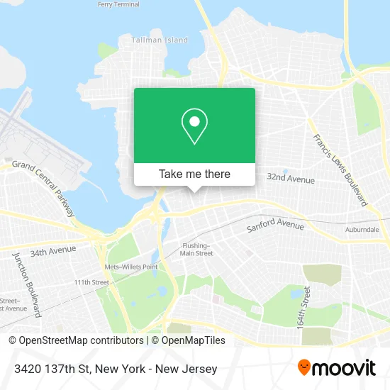 3420 137th St map