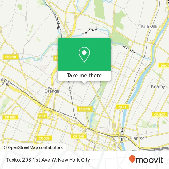 Taxko, 293 1st Ave W map