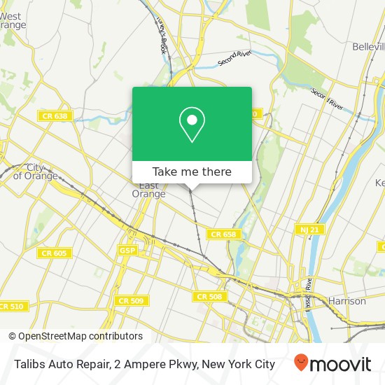 Talibs Auto Repair, 2 Ampere Pkwy map