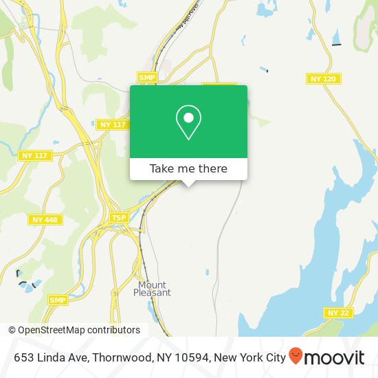 653 Linda Ave, Thornwood, NY 10594 map