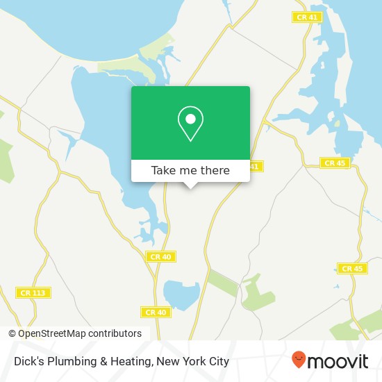 Dick's Plumbing & Heating map