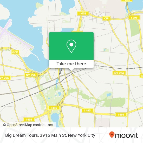 Mapa de Big Dream Tours, 3915 Main St