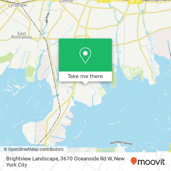 Brightview Landscape, 3670 Oceanside Rd W map