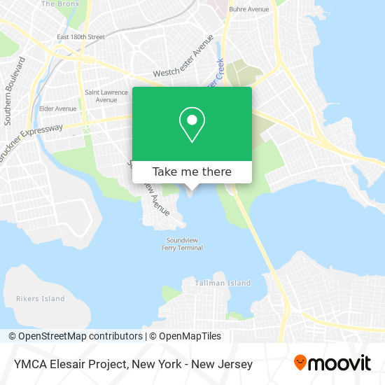 YMCA Elesair Project map