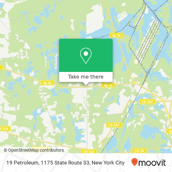 19 Petroleum, 1175 State Route 33 map