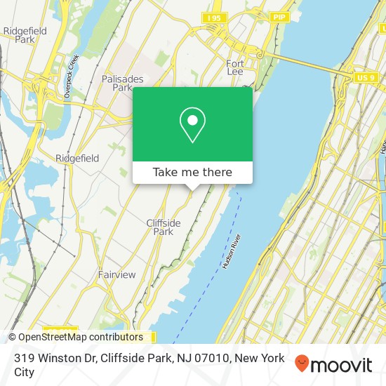 319 Winston Dr, Cliffside Park, NJ 07010 map