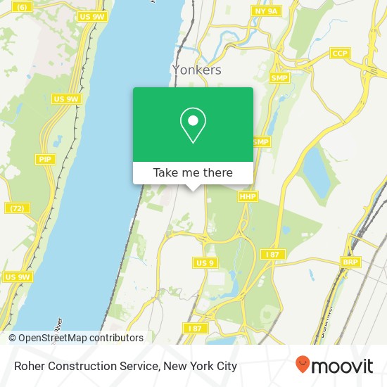 Mapa de Roher Construction Service