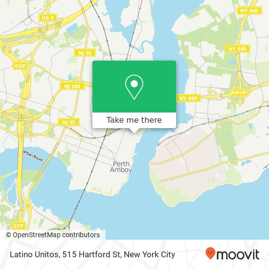 Latino Unitos, 515 Hartford St map