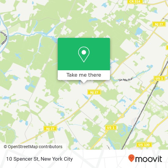 10 Spencer St, Somerset (Franklin Twp (Somerset county)), NJ 08873 map