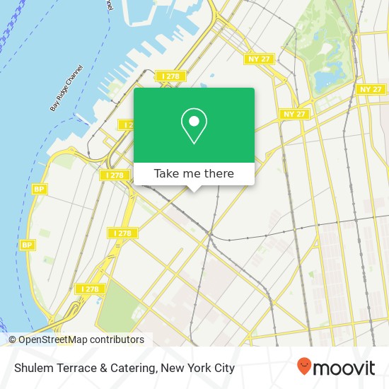 Shulem Terrace & Catering map