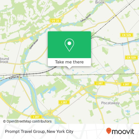 Mapa de Prompt Travel Group