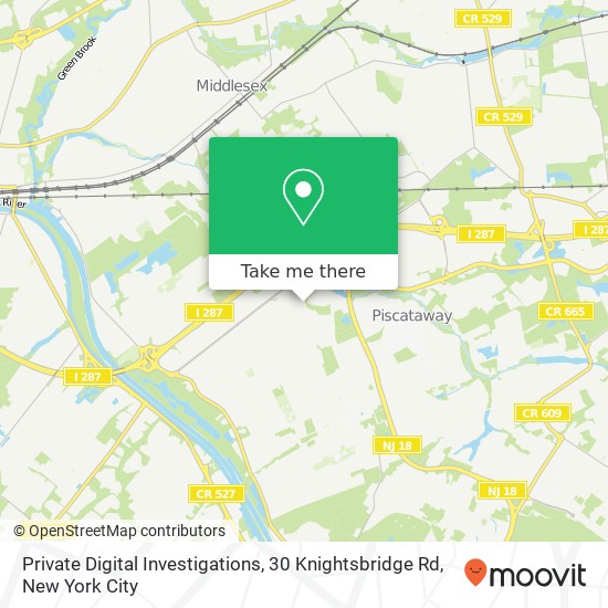 Private Digital Investigations, 30 Knightsbridge Rd map