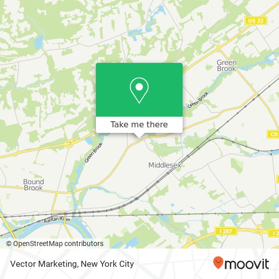 Vector Marketing map