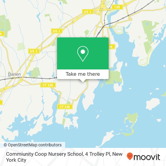 Commiunity Coop Nursery School, 4 Trolley Pl map