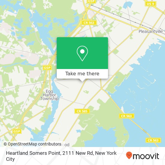 Heartland Somers Point, 2111 New Rd map