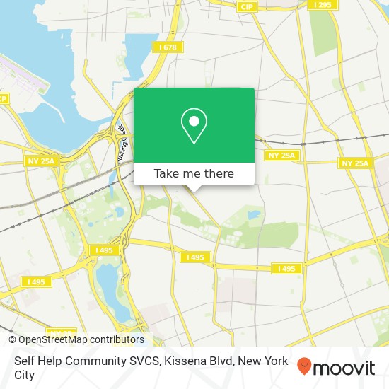 Mapa de Self Help Community SVCS, Kissena Blvd