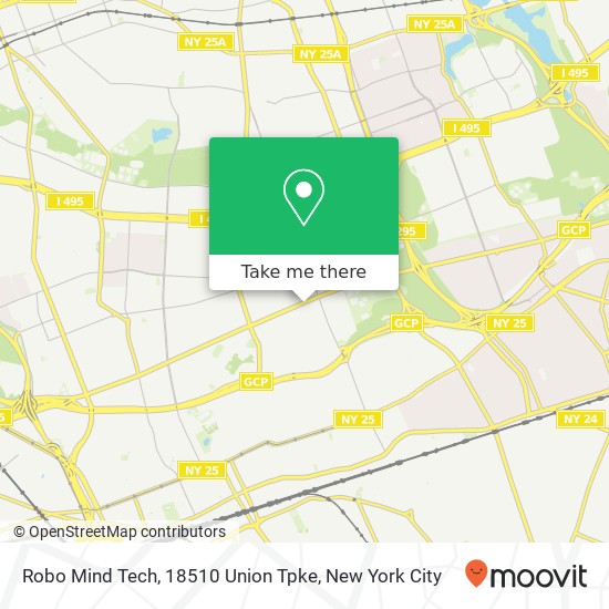 Mapa de Robo Mind Tech, 18510 Union Tpke