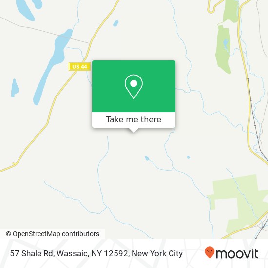 57 Shale Rd, Wassaic, NY 12592 map