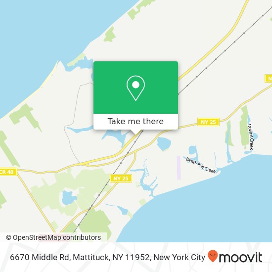6670 Middle Rd, Mattituck, NY 11952 map