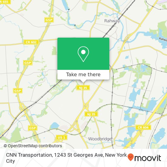 Mapa de CNN Transportation, 1243 St Georges Ave