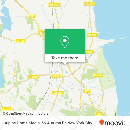 Alpine Home Media, 66 Autumn Dr map