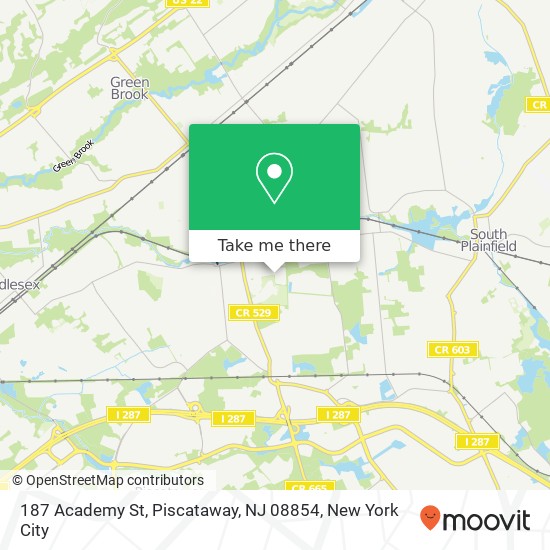 187 Academy St, Piscataway, NJ 08854 map