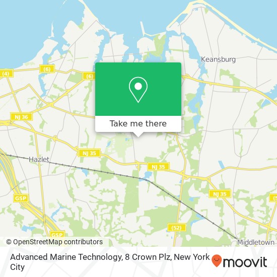 Advanced Marine Technology, 8 Crown Plz map