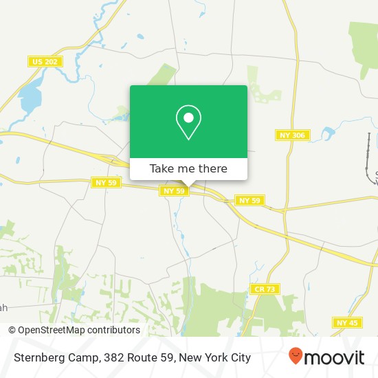 Mapa de Sternberg Camp, 382 Route 59