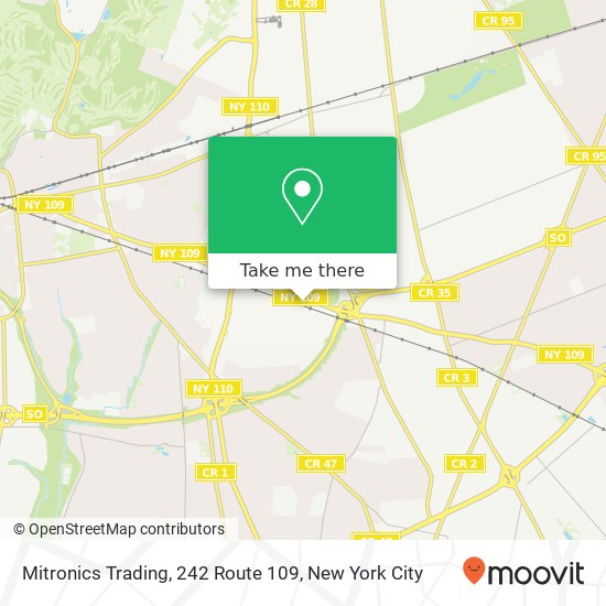 Mitronics Trading, 242 Route 109 map