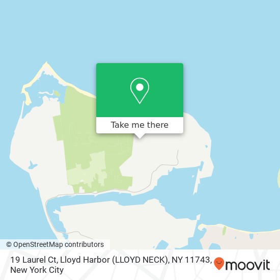 19 Laurel Ct, Lloyd Harbor (LLOYD NECK), NY 11743 map