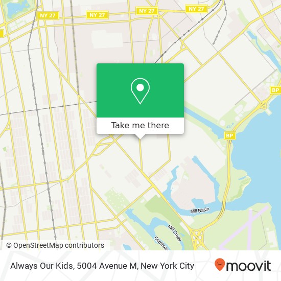 Mapa de Always Our Kids, 5004 Avenue M