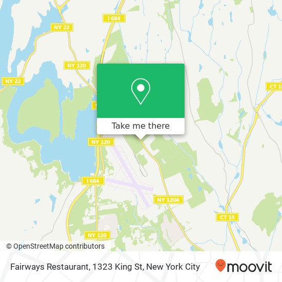 Mapa de Fairways Restaurant, 1323 King St