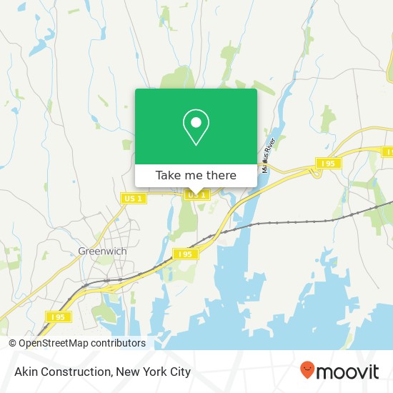 Akin Construction map